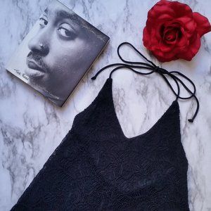 Mudd Lace Halter Top